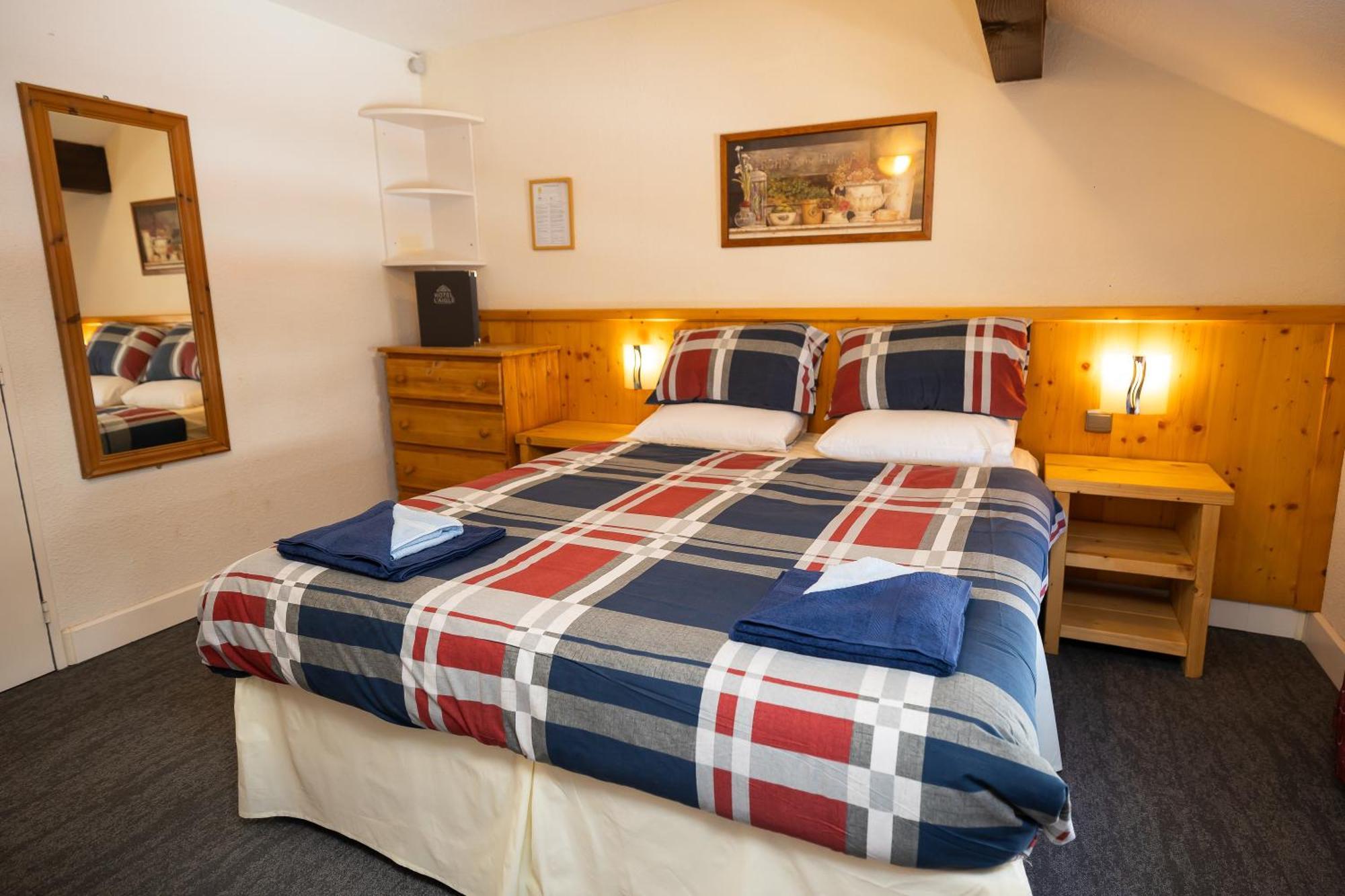Hotel L'Aigle Valmeinier Eksteriør billede